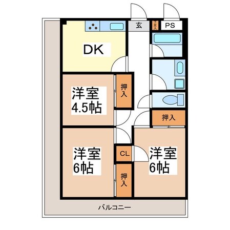 小平ビルの物件間取画像